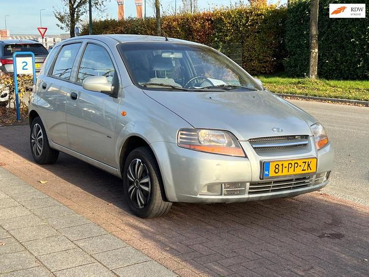 Daewoo Kalos 1.4 Style *TREKHAAK| AIRCO, Auto's, Daewoo, Bedrijf, Te koop, Kalos, ABS, Airbags, Airconditioning, Centrale vergrendeling