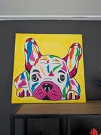 Schilderij hond pug, Ophalen