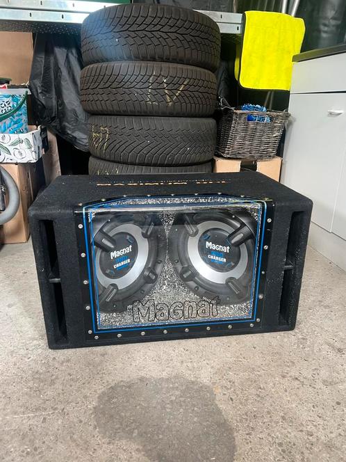 Magnat Subwoofer & Sony Versterker - 3000W, Auto diversen, Autospeakers, Gebruikt, Ophalen of Verzenden