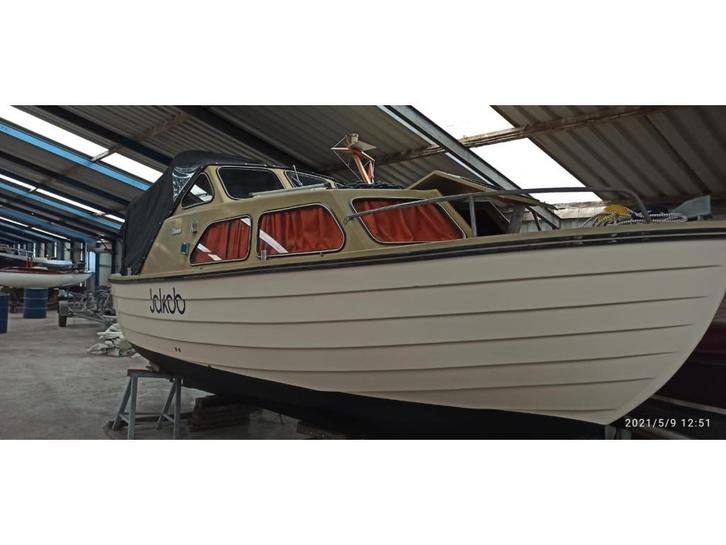 Skilso 23, Watersport en Boten, Motorboten en Motorjachten, Gebruikt, Polyester, 6 tot 9 meter, Diesel, 10 tot 30 pk