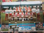 Ajax TDK poster, Verzamelen, Ophalen of Verzenden, Gebruikt, Ajax, Poster, Plaatje of Sticker