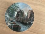Royal Mosa Sierbord - Lente aan Rotterdamse Gracht, Ophalen of Verzenden