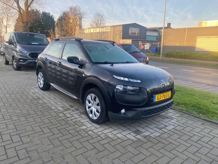 Citroën C4 Cactus 1.2 E-vti 82 Etg5 Airdream 2015 Zwart, Auto's, Citroën, Particulier, C4 Cactus, Benzine, A, Hatchback, Automaat
