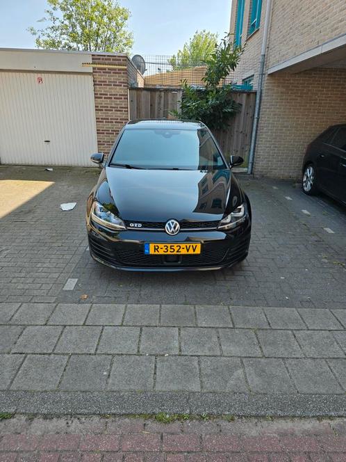 Volkswagen Golf GTD 184pk 5D DSG 2016 Zwart, Auto's, Volkswagen, Particulier, Golf, ABS, Adaptieve lichten, Adaptive Cruise Control