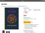 Het Alles - Dave Eggers, Ophalen of Verzenden, Gelezen, Nederland