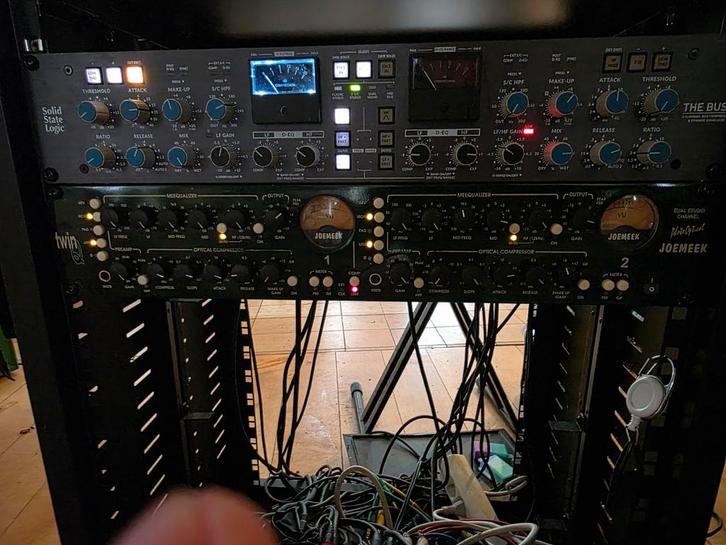 Joemeek twinQ Dual Optical Compressor - Vintage, Audio, Tv en Foto, Professionele Audio-, Tv- en Video-apparatuur, Audio, Ophalen of Verzenden