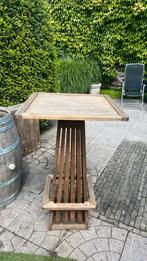 Sta tafel teak, Ophalen of Verzenden, Zo goed als nieuw, Rechthoekig