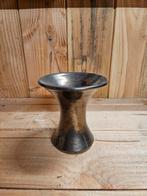 Koperkleurige vaas, Ophalen of Verzenden, Gebruikt, Glas, Minder dan 50 cm