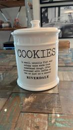 Cookies trommel - voorraadpot Riverdale, Huis en Inrichting, Keuken | Servies, Ophalen, Zo goed als nieuw, Overige stijlen, Overige typen