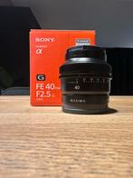 Sony FE 40mm F2.5G - Nieuw!, Ophalen of Verzenden, Nieuw, Standaardlens