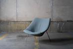 Pierre Paulin - Artifort F157 'Oyster' lounge stoel, Huis en Inrichting, Fauteuils, 75 tot 100 cm, Design, Gebruikt, Metaal