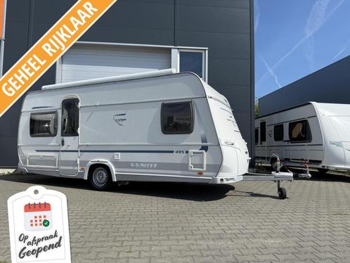Fendt Saphir 495 TFB Mover - luifel, Caravans en Kamperen, Caravans, Bedrijf, 1250 - 1500 kg, Rondzit, Fendt, Overige, 4 tot 5 meter