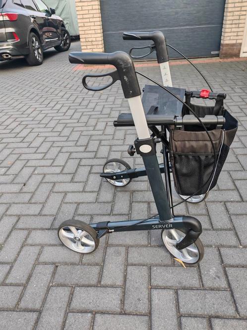 Server lichtgewicht rollator, Diversen, Rollators, Zo goed als nieuw, Lichtgewicht, Ophalen of Verzenden