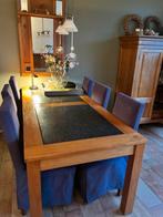 Te koop: eetkamertafel, Huis en Inrichting, Tafels | Eettafels, Ophalen, 200 cm of meer, 50 tot 100 cm, Zo goed als nieuw