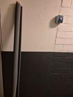 Rolgordijn 2 meter grijs, Huis en Inrichting, Stoffering | Gordijnen en Lamellen, Ophalen, Zo goed als nieuw, Grijs