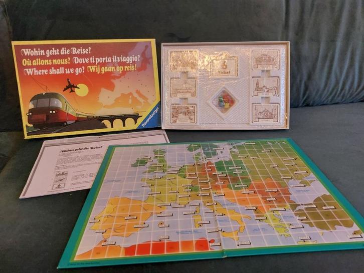 Bordspel  'We gaan op reis?', Hobby en Vrije tijd, Gezelschapsspellen | Bordspellen, Ophalen of Verzenden