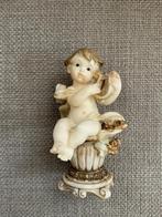 Schattig engeltje op sokkel met harp. Nieuw, Diversen, Kerst, Ophalen of Verzenden, Nieuw