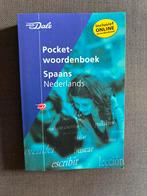 Van Dale Pocketwoordenboek Spaans-Nederlands, Boeken, Ophalen, Zo goed als nieuw, Van Dale