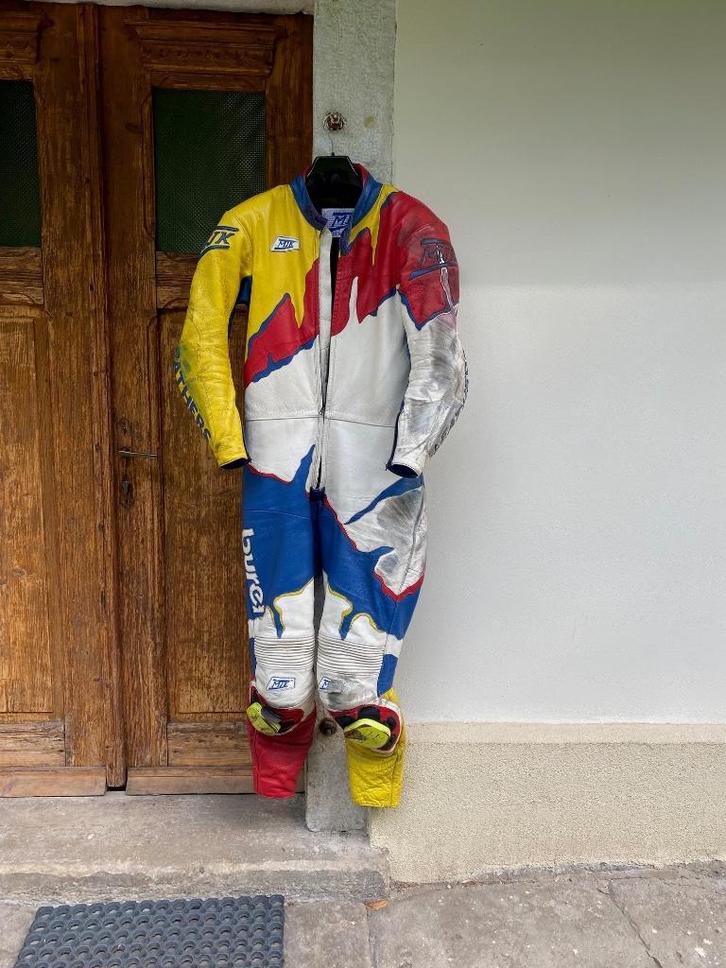 RACE OVERALL MJK LEATHERS CUSTOM HANDMADE, Motoren, Kleding | Motorkleding, Overall, Heren, Tweedehands, Ophalen