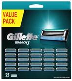 Gillette Mach3 Scheermesjes 25 Stuks, Ophalen, Nieuw, Verzorging