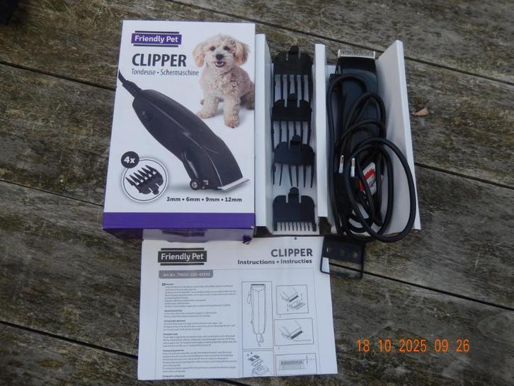 Clipper "Friendly Pet" tondeuse hond, Dieren en Toebehoren, Honden-accessoires, Zo goed als nieuw, Ophalen of Verzenden