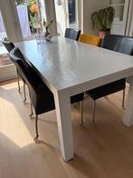 Eettafel, Huis en Inrichting, Tafels | Eettafels, Zo goed als nieuw, Grenenhout, Rechthoekig, 50 tot 100 cm
