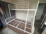 3 persoons stapelbed van Staal IKEA, Huis en Inrichting, Ophalen, Gebruikt, 160 tot 180 cm, Tweepersoons