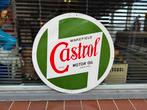 Castrol oud reclamebord jaren 50, Verzamelen, Merken en Reclamevoorwerpen, Reclamebord, Gebruikt, ., Ophalen of Verzenden