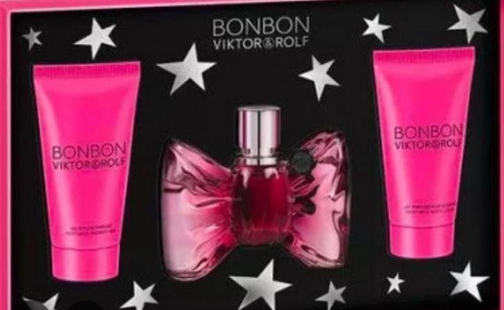 Viktor & Rolf Bon Bon Parfum Giftset - Nieuw!, Sieraden, Tassen en Uiterlijk, Uiterlijk | Parfum, Nieuw, Ophalen of Verzenden