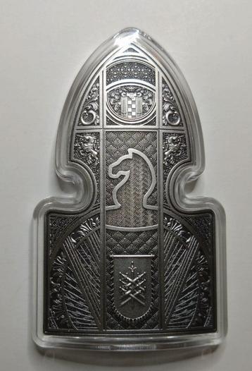 Korea 1 oz zilver - Chess Crown Stacker - The Knight - 2024 beschikbaar voor biedingen