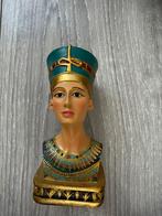 Nefertiti Buste - Decoratief Egyptisch Beeld, Antiek en Kunst, Kunst | Beelden en Houtsnijwerken, Ophalen