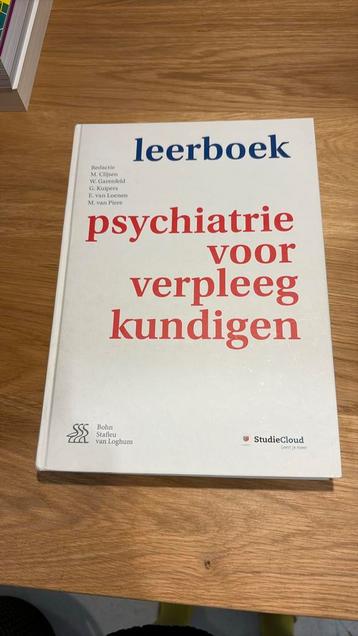 Leerboek psychiatrie voor verpleegkundigen beschikbaar voor biedingen