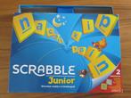 Scrable Junior bordspel, Hobby en Vrije tijd, Gezelschapsspellen | Bordspellen, Ophalen of Verzenden, Zo goed als nieuw