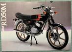 Folder Yamaha RD50 M, Ophalen of Verzenden, Gebruikt, Motoren