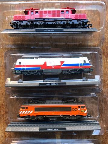 Model treintje N spoor locomotiefjes beschikbaar voor biedingen
