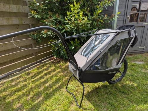 Kinderaanhanger fiets: Singletrailer Tout Terrain, Fietsen en Brommers, Fietsaccessoires | Aanhangers en Karren, Gebruikt, Kinderkar