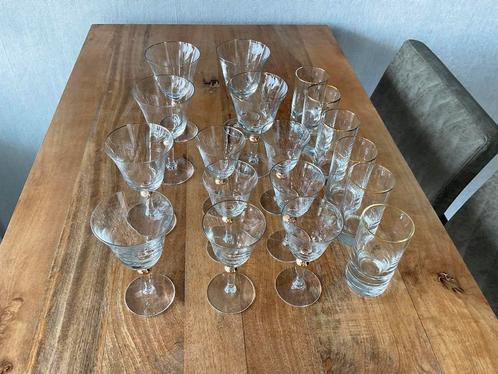 Glasservies, Huis en Inrichting, Keuken | Servies, Glas of Glazen, Overige stijlen, Glas, Ophalen
