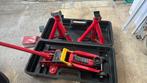 Garage krik met opbergdoos., Auto diversen, Ophalen, Gebruikt, Hydraulisch, Garagekrik