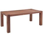 Goossens eettafel Timber 190 x 90, Ophalen, 50 tot 100 cm, Zo goed als nieuw, Vijf personen of meer
