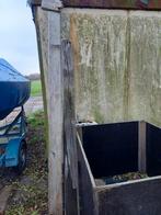 2 houten palen te koop 15 x15 grenen 14x14 azobe. azobe, Tuin en Terras, Palen, Balken en Planken, Ophalen, Palen, Zo goed als nieuw