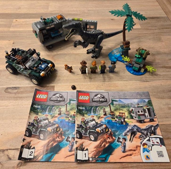 Zeldzame Lego Jurassic Park World Dino 75935 Baryonyx, Kinderen en Baby's, Speelgoed | Duplo en Lego, Zo goed als nieuw, Lego