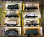 Trix set Beierse goederenwagens, Hobby en Vrije tijd, Modeltreinen | H0, Gelijkstroom, Trix, Ophalen of Verzenden, Analoog