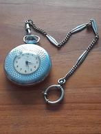 Vintage Ingersoll zakhorloge met ketting, Ophalen of Verzenden