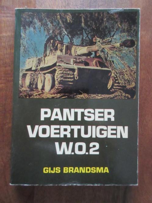PANTSER VOERTUIGEN W.O.2 GIJS BRANDSMA, Boeken, Oorlog en Militair, Gelezen, Tweede Wereldoorlog, Ophalen of Verzenden