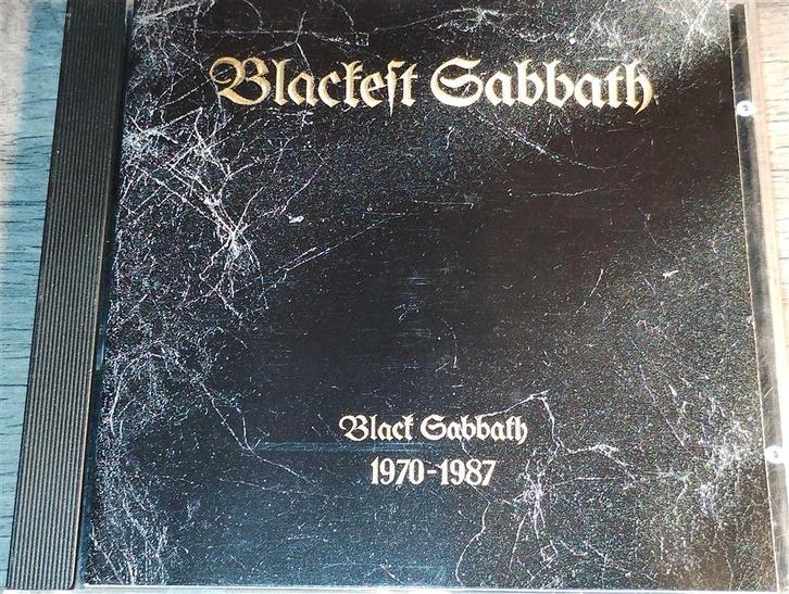 Black Sabbath ‎- Blackest Sabbath [Black Sabbath 1970-1987], Cd's en Dvd's, Cd's | Hardrock en Metal, Zo goed als nieuw, Ophalen of Verzenden