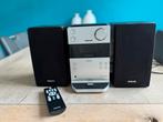 Philips DCM168 stereo installatie radio CD MP3 Aux, Audio, Tv en Foto, Stereo-sets, Philips, Gebruikt, Ophalen of Verzenden, Microset