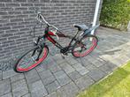 Delta spirit fiets, 24 inch. Zwart/rood, Ophalen, Gebruikt, 20 inch of meer