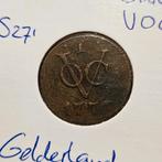 Oude munt VOC duit 1776 Gelderland, Postzegels en Munten, Munten | Nederland, Overige waardes, Ophalen of Verzenden, Vóór koninkrijk