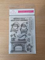 MFT stamps - Holly Jolly Santa, Ophalen of Verzenden, Zo goed als nieuw, Clearstamp