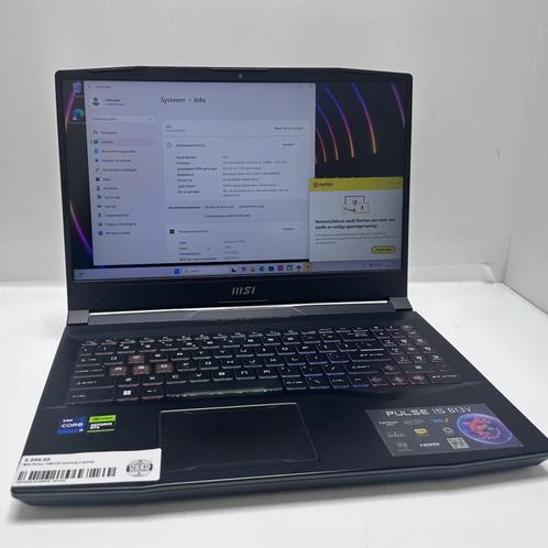 MSI Pulse 15B13V Gaming Laptop i9-13900H RTX 4060, Computers en Software, Windows Laptops, Zo goed als nieuw